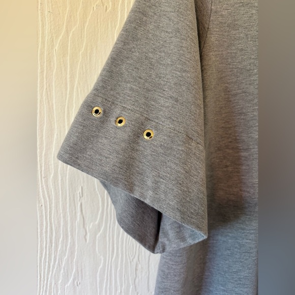 Mother of Pearl No Frills Grey Organic Cotton T Shirt Jersey Maxi Midi Dress - Picture 7 of 10